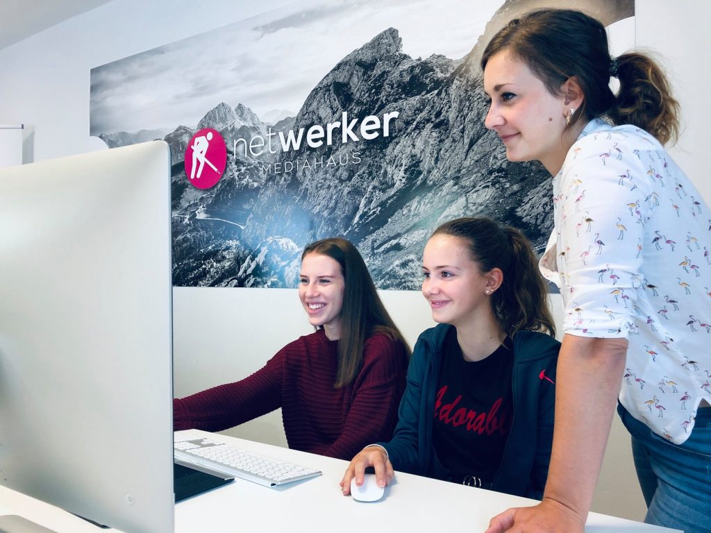 Schüler Berufspraktische Tage im Büro netWERKER