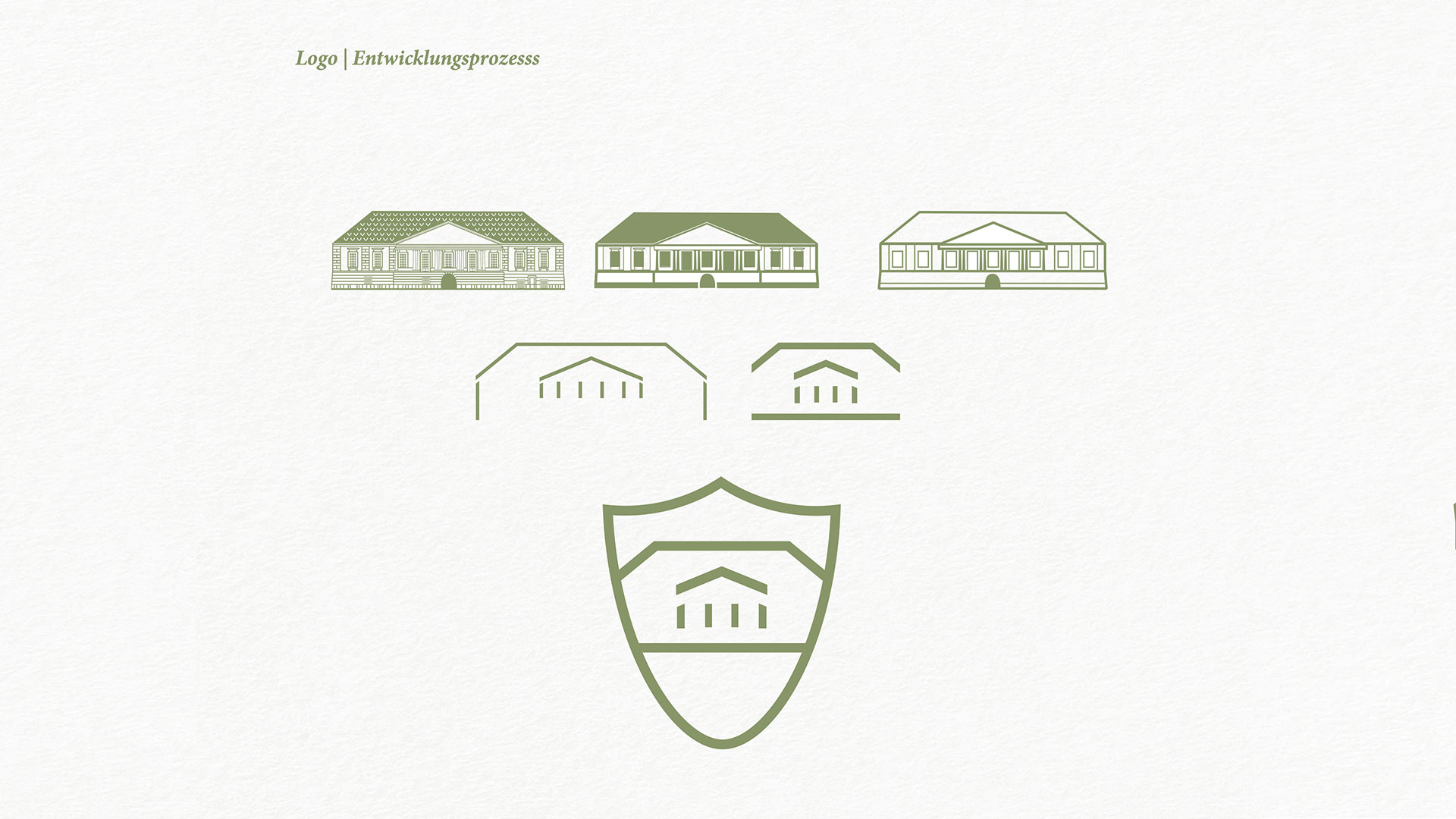 Logo Entwicklungsprozess