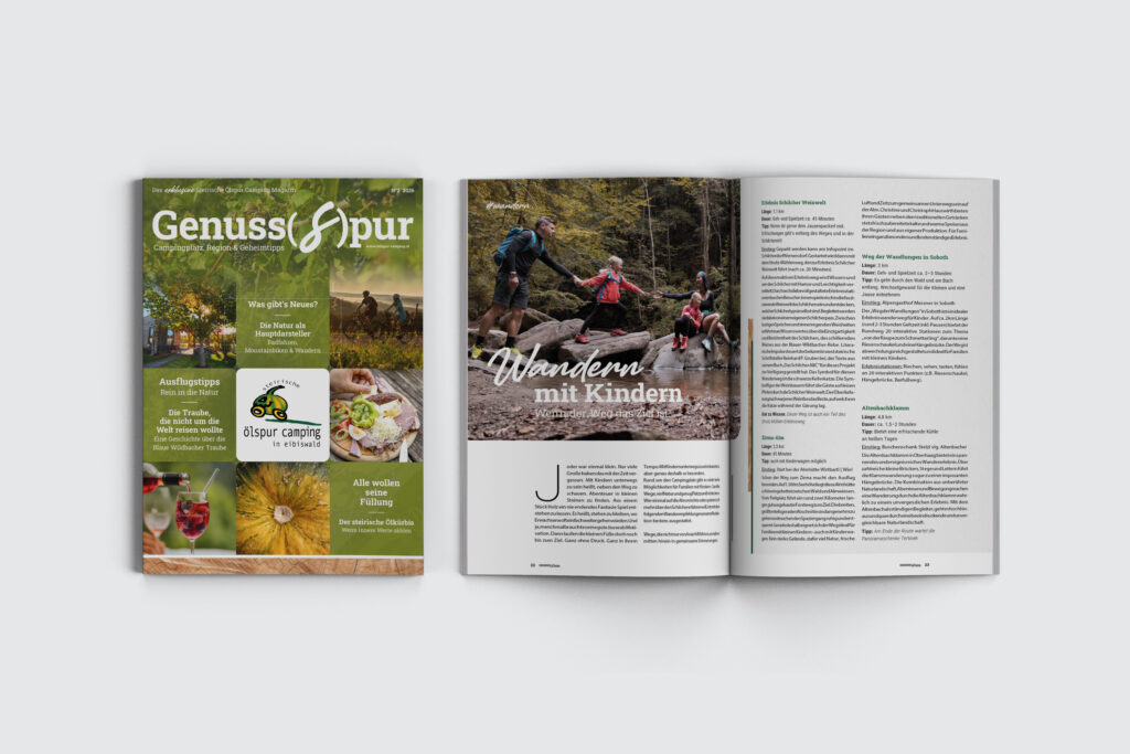 Ölspur Camping Magazin
