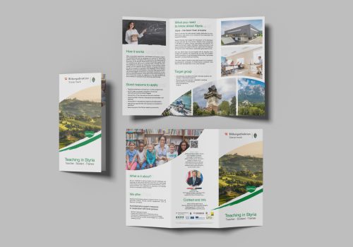 Bildungsdirektion Steiermark - Flyer 2023