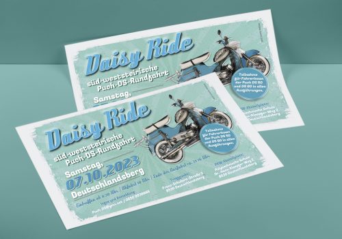 Mockup Flyer Schmidt Roland - Daisy Ride 2023