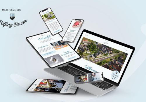 Mockup Pölfing Website