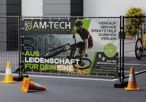 Mockup Bauzaun Jamtech