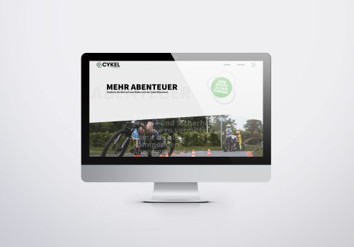 Webseite Cykel Bikeschool