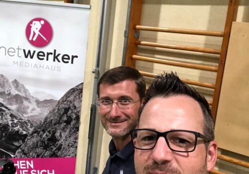 Christian Freydl und Markus Gutschi beim Jobdating in Eibiswald