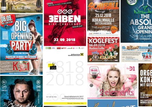 verschiedene Eventlayouts von netWERKER Mediahaus
