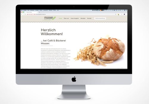 iMac Bäckerei Masser