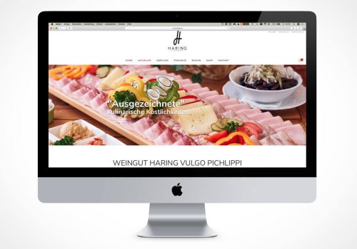 Mockup iMac Webseite Pichlippi